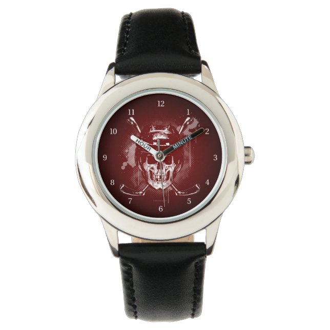 Reloj De Pulsera Hockey Skull Watch (Anverso)