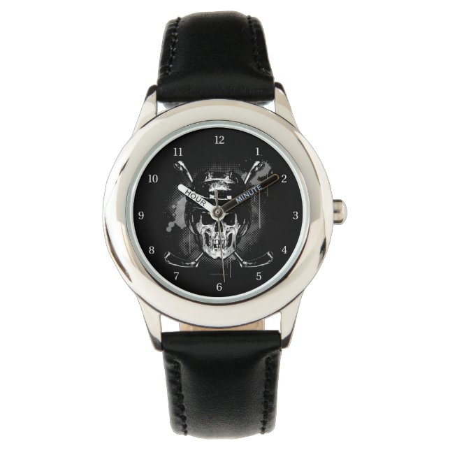 Reloj De Pulsera Hockey Skull Watch (Anverso)