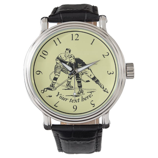 Reloj De Pulsera Hockey sobre hielo (Anverso)