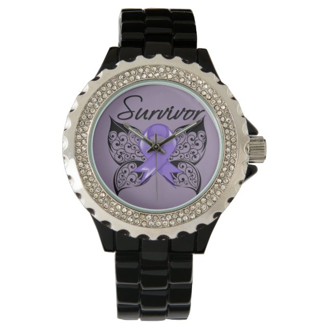 Reloj De Pulsera Hodgkins Linfoma Sobreviviente (Anverso)