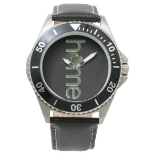 Reloj De Pulsera Hogar, Nueva Zelanda Patrón Kiwi Greenstone