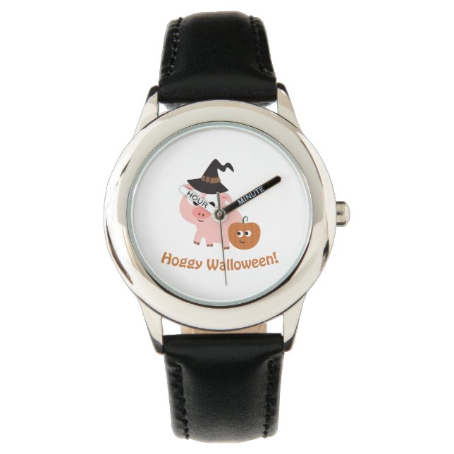Reloj De Pulsera ¡Hoggy Walloween! (Anverso)