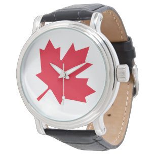 Reloj De Pulsera Hoja de arce canadiense