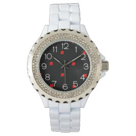 Reloj De Pulsera Hoja de arce de algodón canadiense