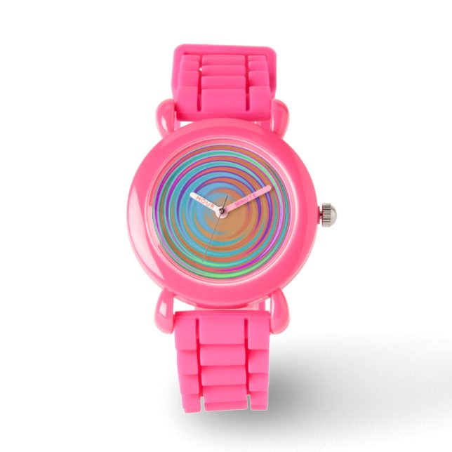 Reloj De Pulsera hojalata arco iris (Anverso)