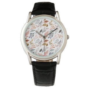 Reloj De Pulsera hojas de árbol