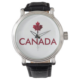 Reloj De Pulsera Hojas de arce de Canadá