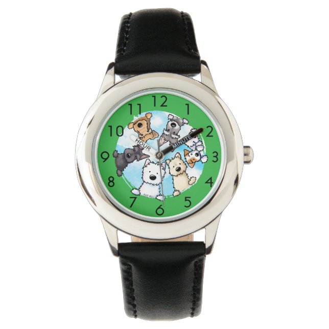 Reloj De Pulsera Hola Desde El Lado Feliz (Anverso)