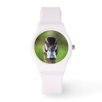 Reloj De Pulsera Hola Ducky Quirky Duck Retrato