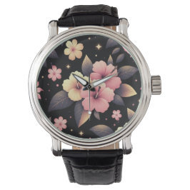 Reloj De Pulsera Hola Hibisco