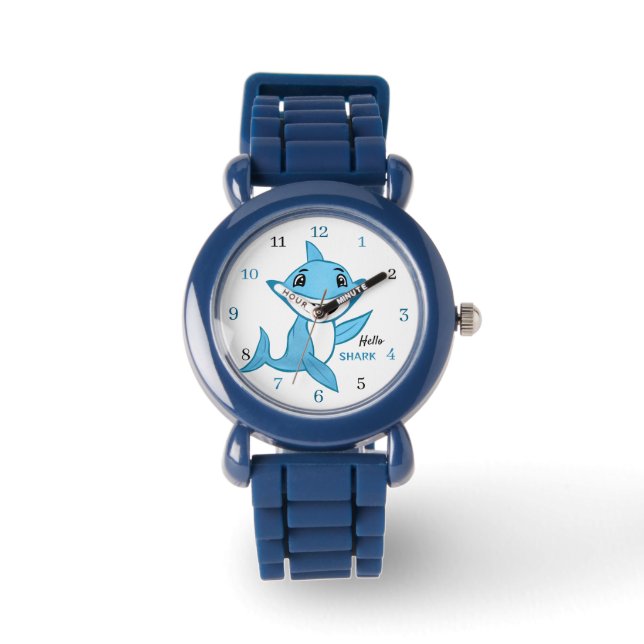 Reloj De Pulsera Hola Tiburón (Anverso)