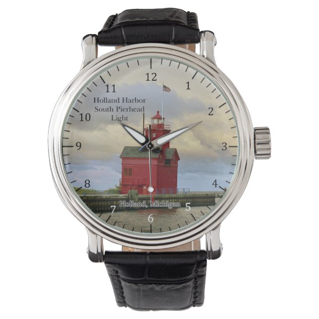 Reloj De Pulsera Holbour Harbour South Pierhead Light watch (Anverso)