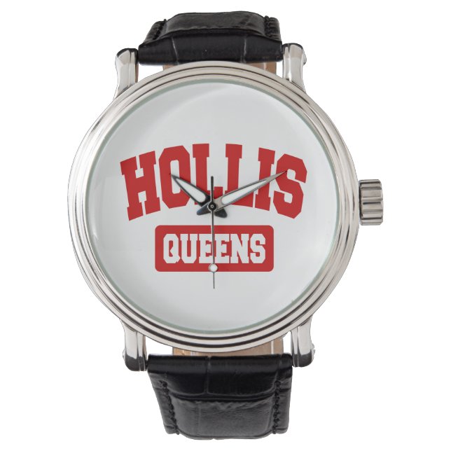Reloj De Pulsera Hollis, Queens, NYC (Anverso)