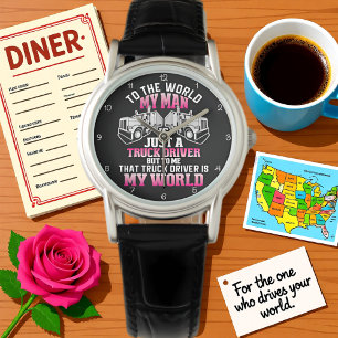 Reloj De Pulsera Hombre camionero, mi mundo