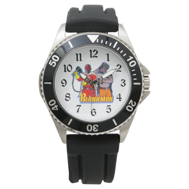 RELOJ DE PULSERA HOMBRE EN BLANCO  (Anverso)