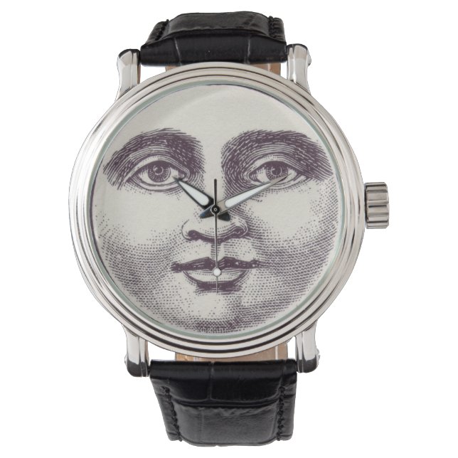 Reloj De Pulsera Hombre en la luna (Anverso)