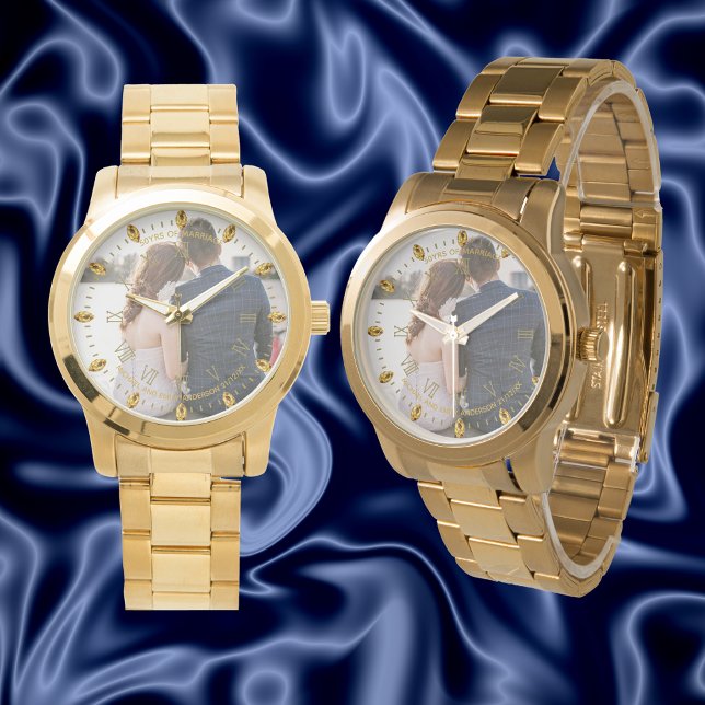 Reloj De Pulsera HOMBRES FOTOGRAFÍA CUALQUIER Aniversario del 50° 6 (Subido por el creador)