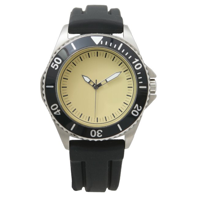 Reloj De Pulsera Hombres negros elegantes y contemporáneos (Anverso)