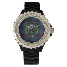 Reloj De Pulsera Home Scottish Clan Tartan & Crest