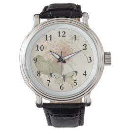 Reloj De Pulsera Hometime al Estilo Antiguo | Rosas Rojas Antiguas