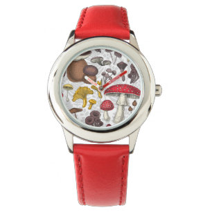 Reloj De Pulsera Hongos silvestres