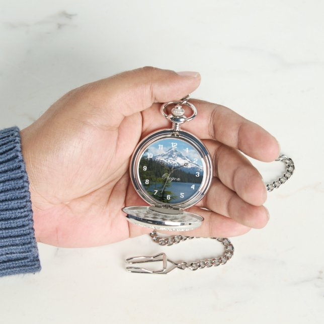 Reloj De Pulsera Hood De Monte Escénico, Oregón (Mano)