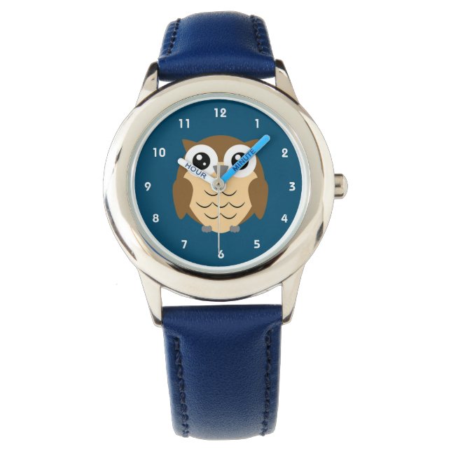 Reloj De Pulsera Hoot Owl Design Watch (Anverso)