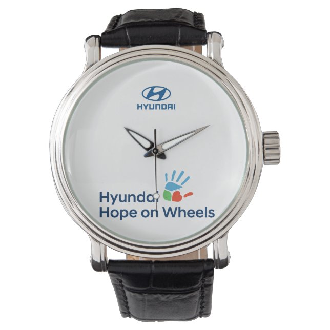 Reloj De Pulsera Hope On Wheels Logo T-Shirt (Anverso)