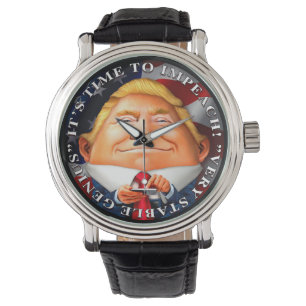 Reloj De Pulsera Hora de acusar, "genio muy estable "
