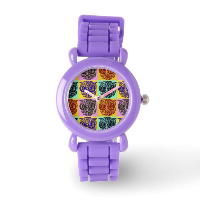 Reloj De Pulsera hora de búho (Anverso)
