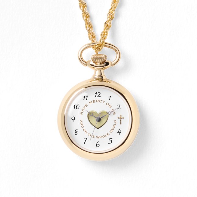 RELOJ DE PULSERA HORA DE DIVINA MERCY PRAYER (Anverso)