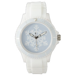 Reloj De Pulsera ¡Hora de invierno! Copo de nieve