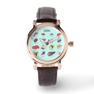 Reloj De Pulsera ¡Hora de Sushi! ¡Obtén tu pieza de tiempo con sabo