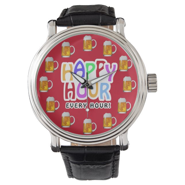 Reloj De Pulsera Hora feliz (Anverso)