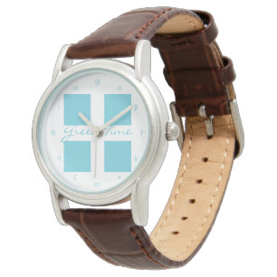 Reloj De Pulsera Hora griega: ver números griegos