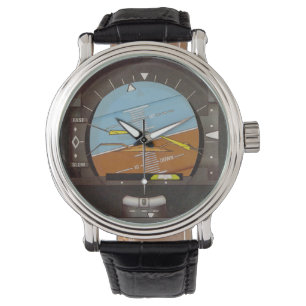 Reloj De Pulsera Horizonte artificial estático, indicador de