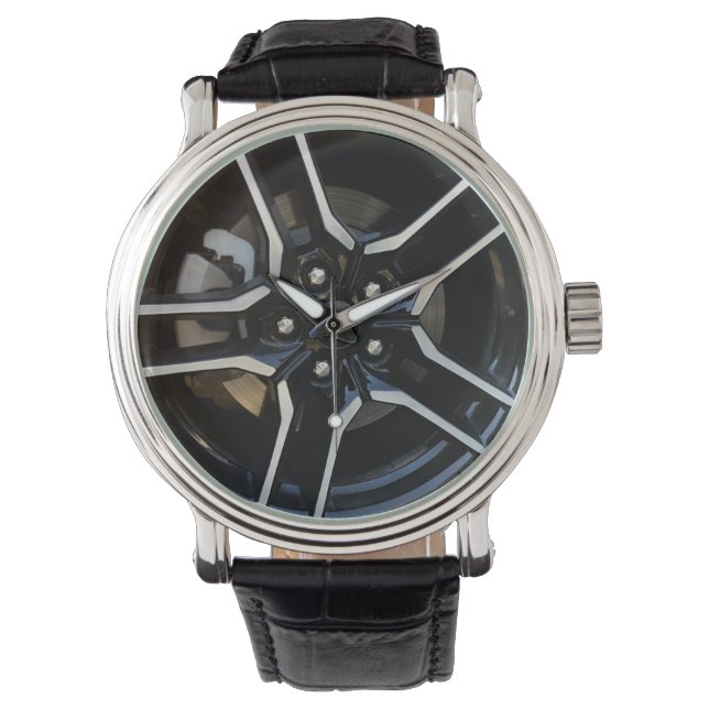 Reloj De Pulsera Horloge Auto mustang california (Anverso)