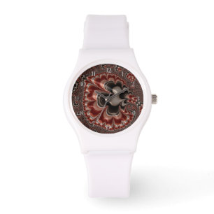 Reloj De Pulsera Horloge Ronde Fractale liquido 2