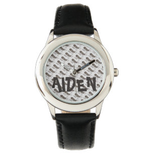 Reloj De Pulsera Hormigas personalizadas marchando Black Ant Insect