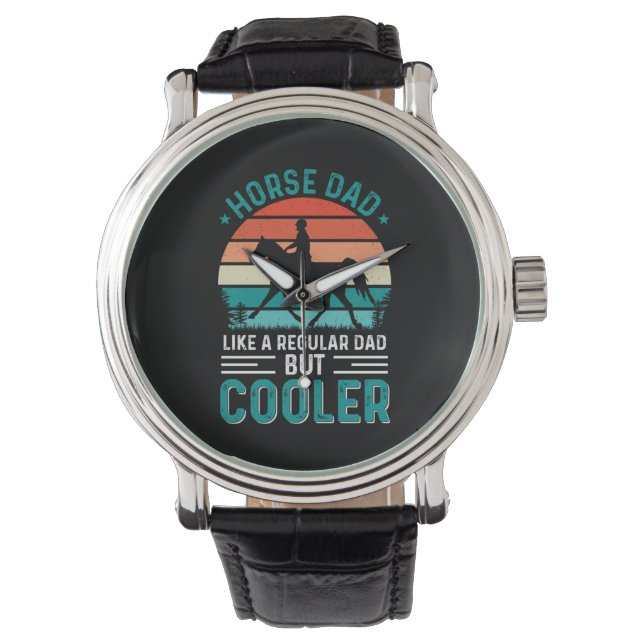 Reloj De Pulsera Horse Dad (Anverso)