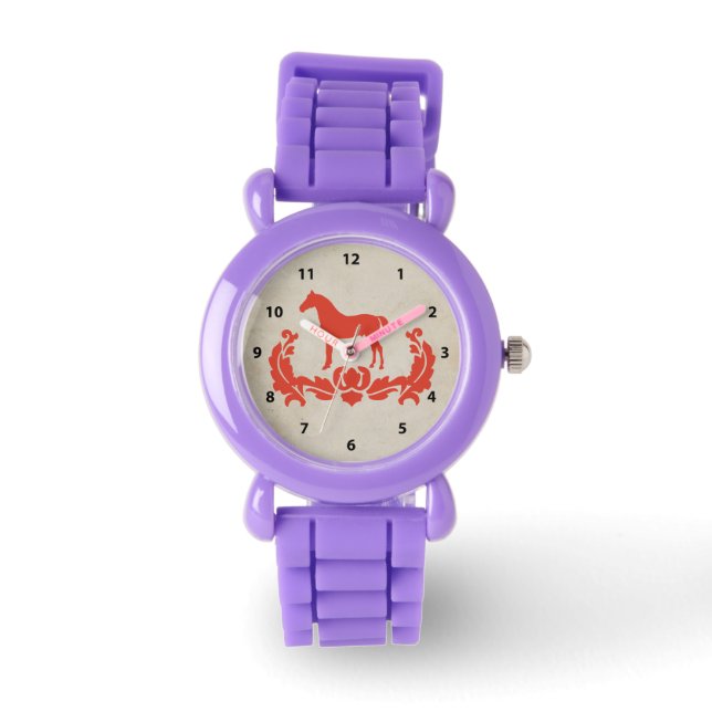 Reloj De Pulsera Horse Lover (Anverso)