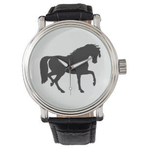 Reloj De Pulsera Horse Silhouette