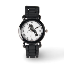 RELOJ DE PULSERA HORSE WARMBLOOD - BLACK JACK - DH