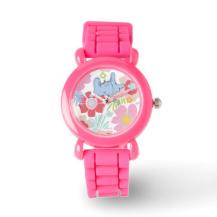 Reloj De Pulsera Horton Oye A Who Patrón de flor Pastel