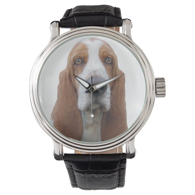 Reloj De Pulsera Hound Basset (Anverso)