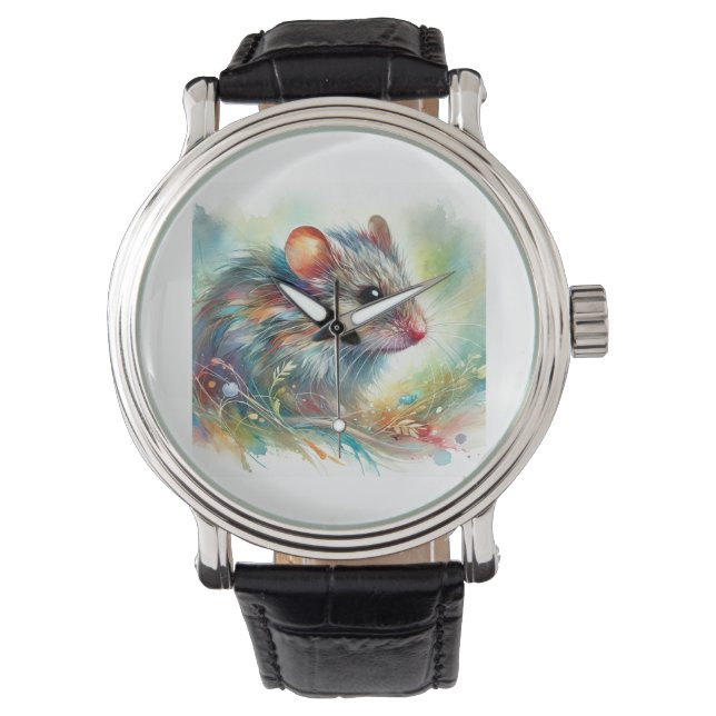 Reloj De Pulsera House mouse 120924AREF121 - Watercolor (Anverso)