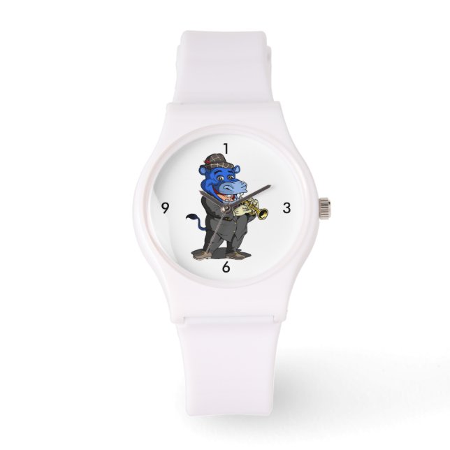 Reloj De Pulsera Hubble Hippo Watch | Qwiznibet.com (Anverso)