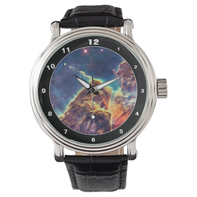 Reloj De Pulsera Hubble & Mystic Mountain - Espacio Ultraterrestre  (Anverso)