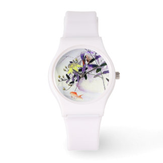 Reloj De Pulsera Huella japonesa de peces dorados Kingfisher