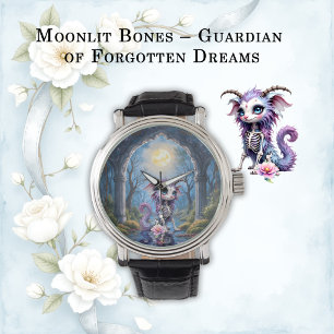 Reloj De Pulsera Huesos iluminados por la luna – Guardián de los su